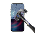 Grūdintas stiklas, skirtas iPhone 14 Pro Max / 14 Plus hibridiniam flexi 7H iš 3mk FlexibleGlass serijos