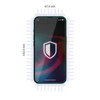Grūdintas stiklas skirtas iPhone 14 Pro / iPhone 14 hibridiniam flexi 7H iš 3mk FlexibleGlass serijos
