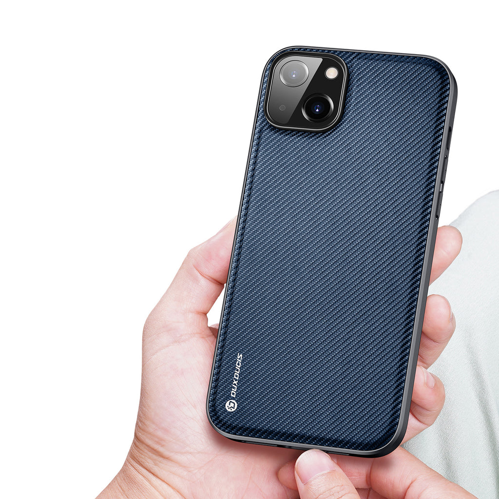 Dux Ducis Fino dėklas iPhone 14 Plus – mėlynas