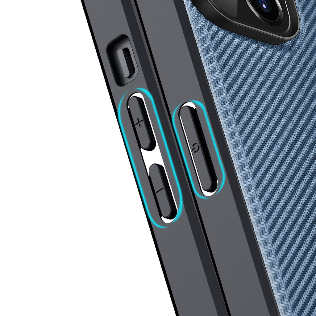 Dux Ducis Fino dėklas iPhone 14 Plus – mėlynas