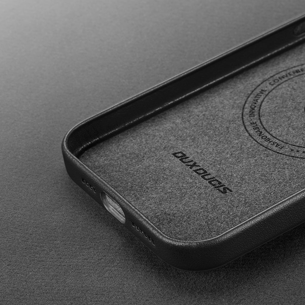 Dux Ducis Grit MagSafe dėklas iPhone 14 Plus – juodas