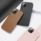 Dux Ducis Grit MagSafe dėklas iPhone 14 Plus – rudas