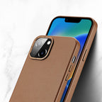 Dux Ducis Grit MagSafe dėklas iPhone 14 Plus – rudas