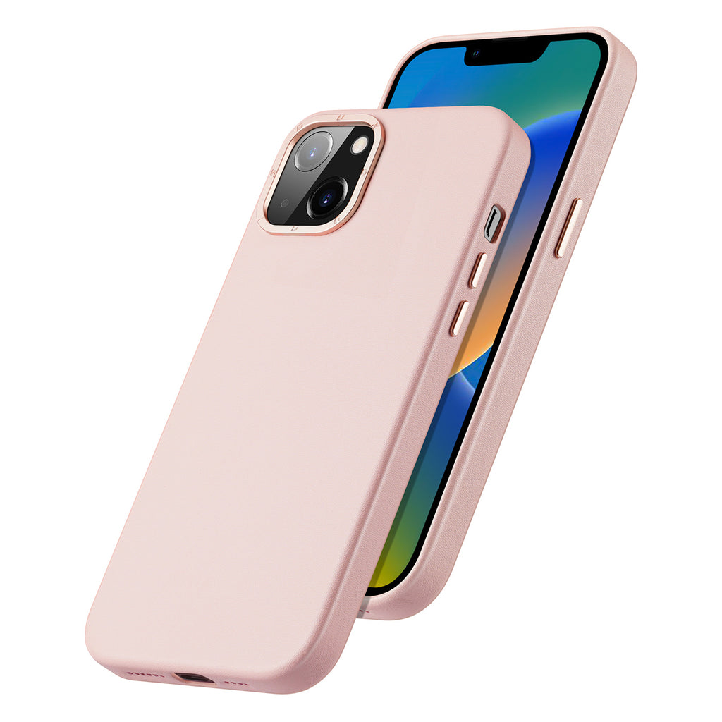 Dux Ducis Grit MagSafe dėklas iPhone 14 Plus – rožinis