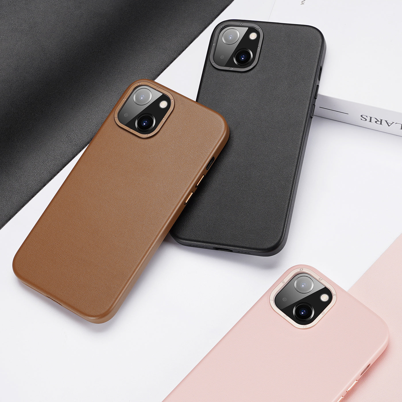 Dux Ducis Grit MagSafe dėklas iPhone 14 Plus – rožinis