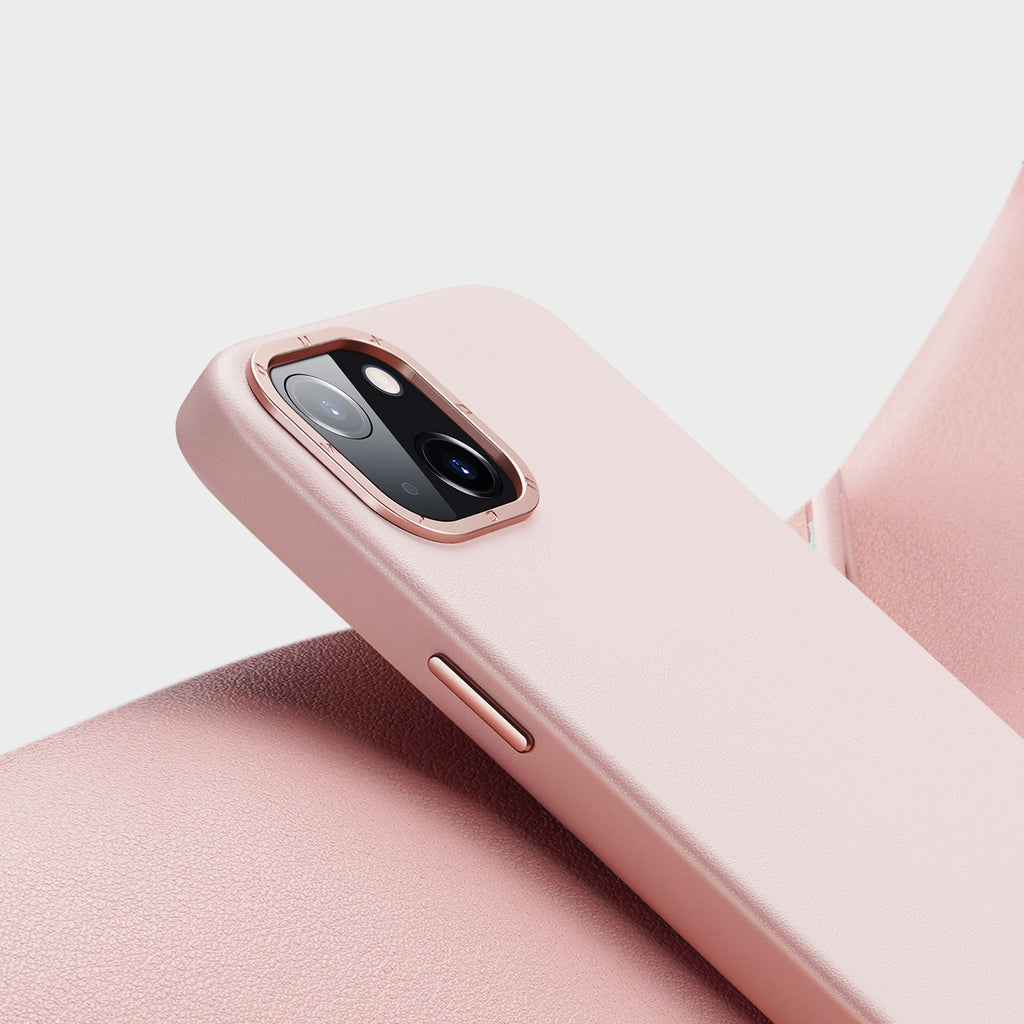 Dux Ducis Grit MagSafe dėklas iPhone 14 Plus – rožinis