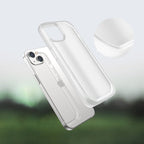 Raptic Slim MagSafe dėklas iPhone 14 Plus – skaidrus