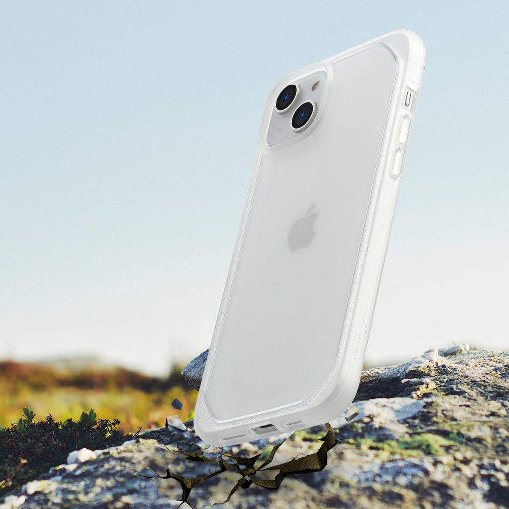 Raptic Slim MagSafe dėklas iPhone 14 Plus – skaidrus