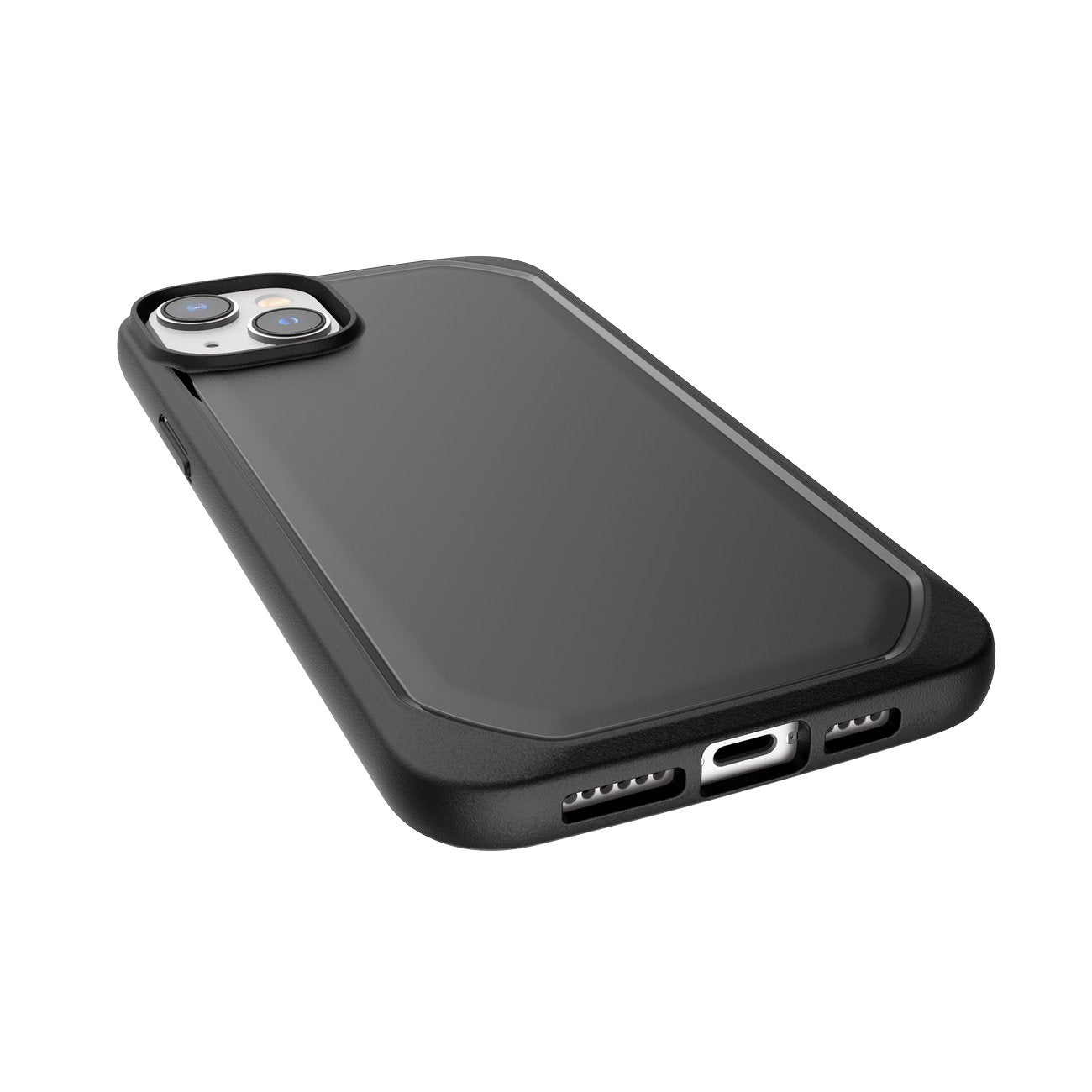 Raptic Slim MagSafe dėklas iPhone 14 Plus – juodas