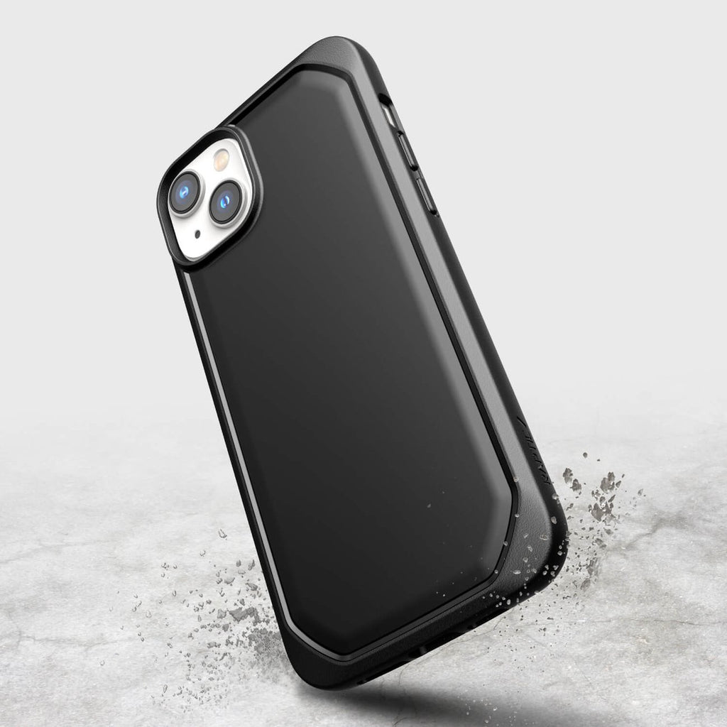 Raptic Slim MagSafe dėklas iPhone 14 Plus – juodas