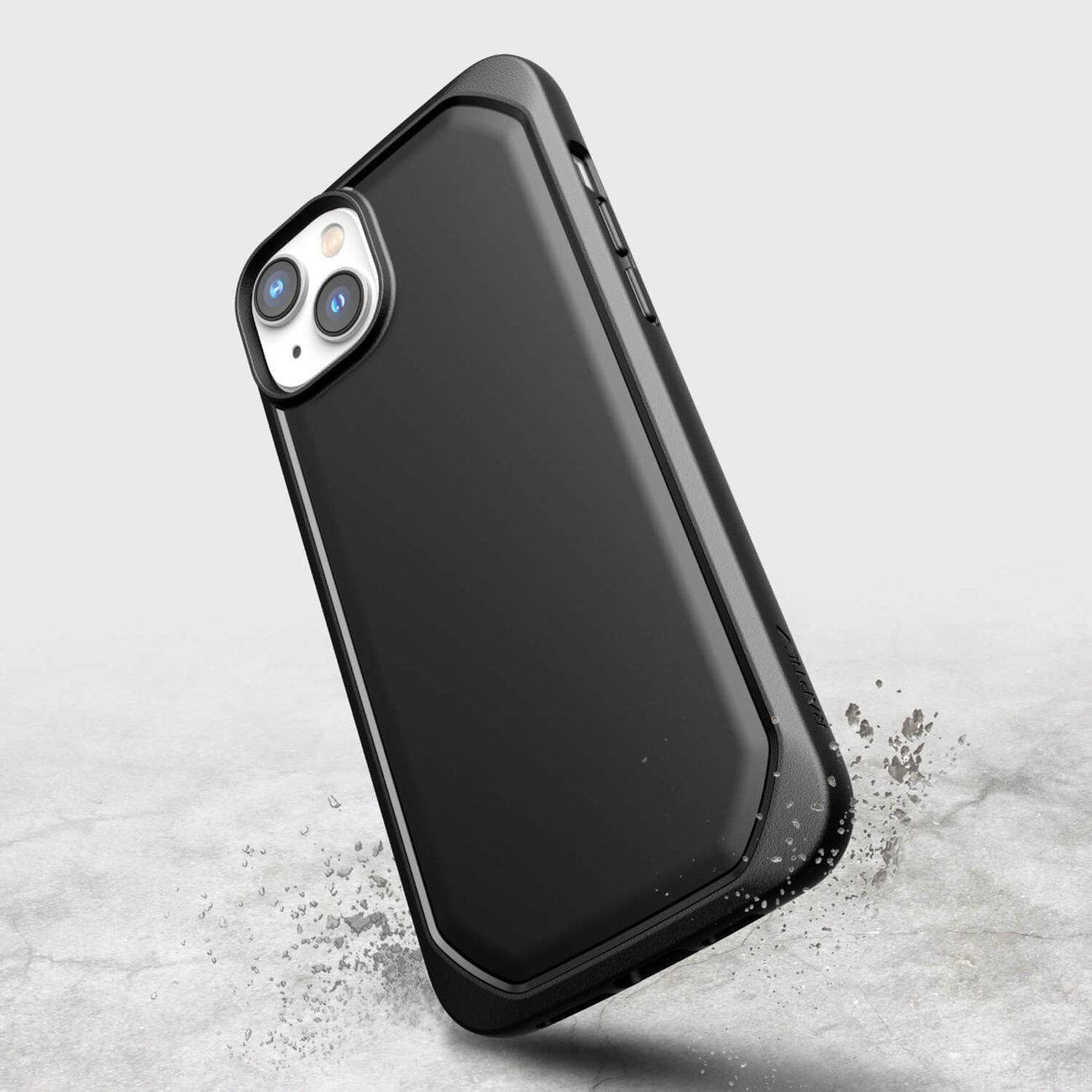 Raptic Slim MagSafe dėklas iPhone 14 Plus – juodas