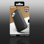 Raptic Slim MagSafe dėklas iPhone 14 Plus – juodas