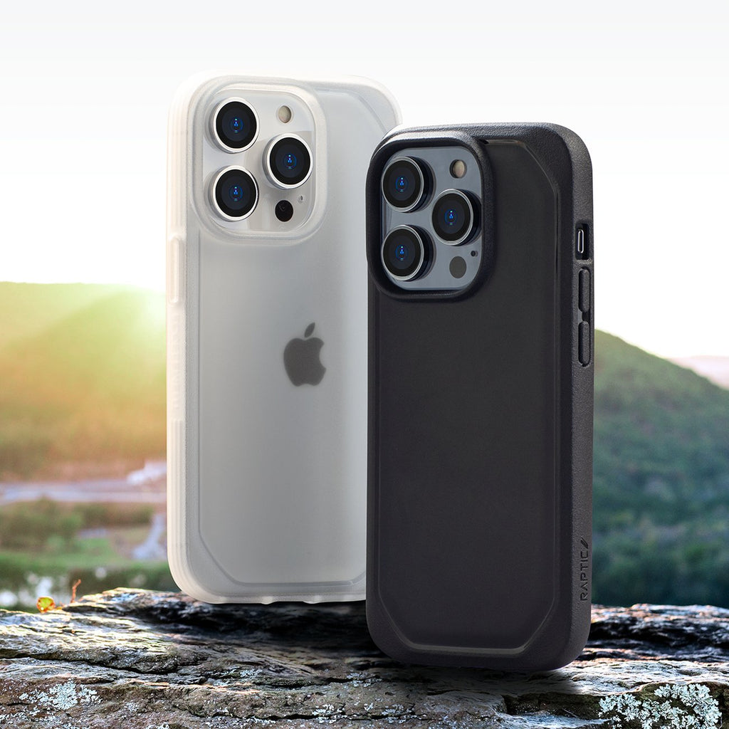 Raptic Slim MagSafe dėklas iPhone 14 Pro Max – skaidrus