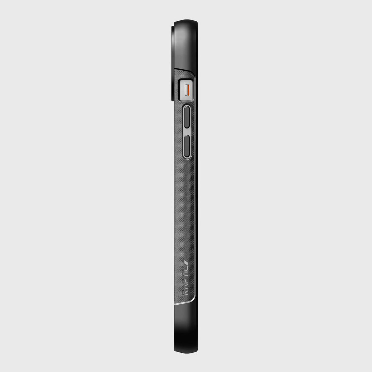 Raptic Clutch MagSafe dėklas iPhone 14 – juodas