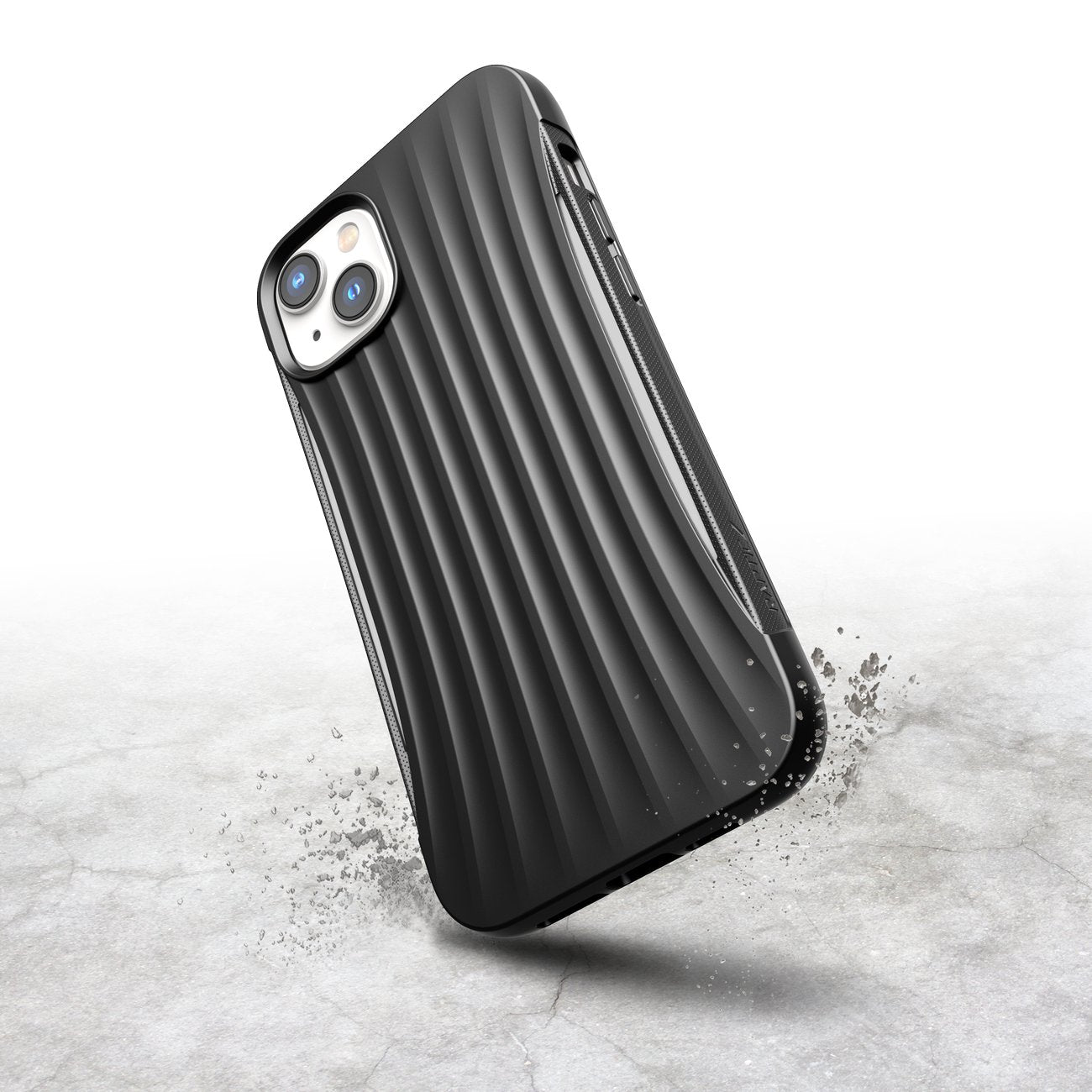 Raptic Clutch MagSafe dėklas iPhone 14 – juodas