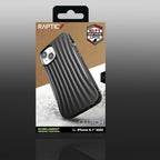 Raptic Clutch MagSafe dėklas iPhone 14 – juodas