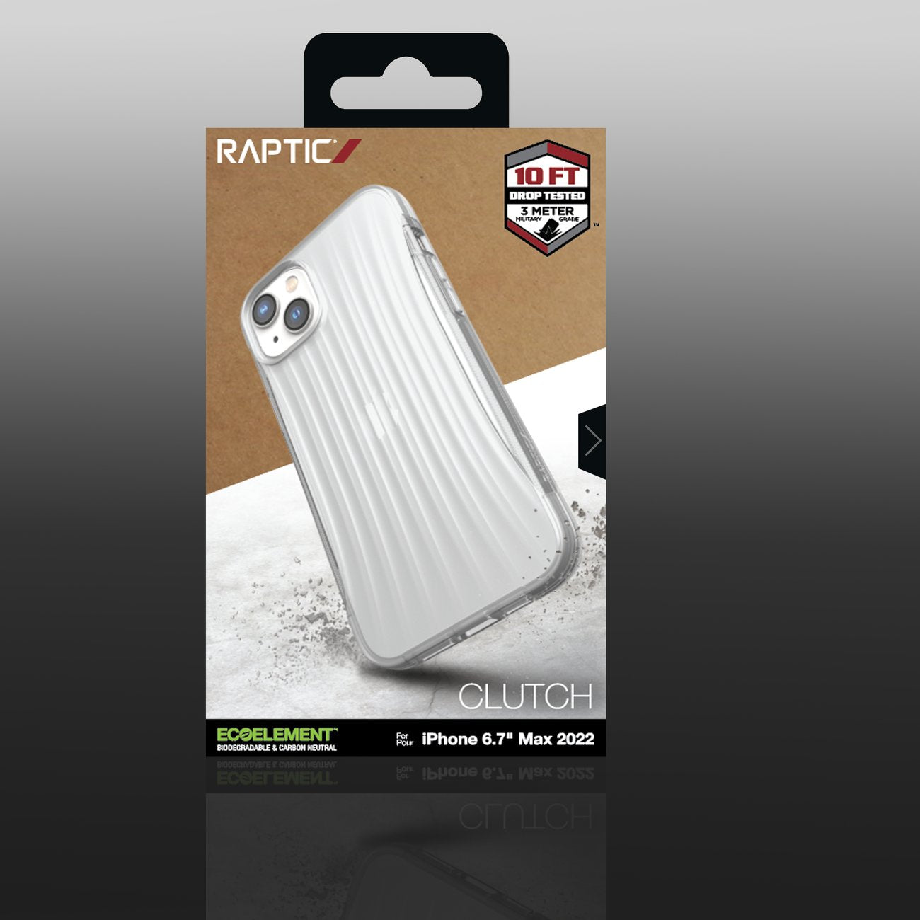 Raptic Clutch skaidrus MagSafe dėklas iPhone 14 Plus