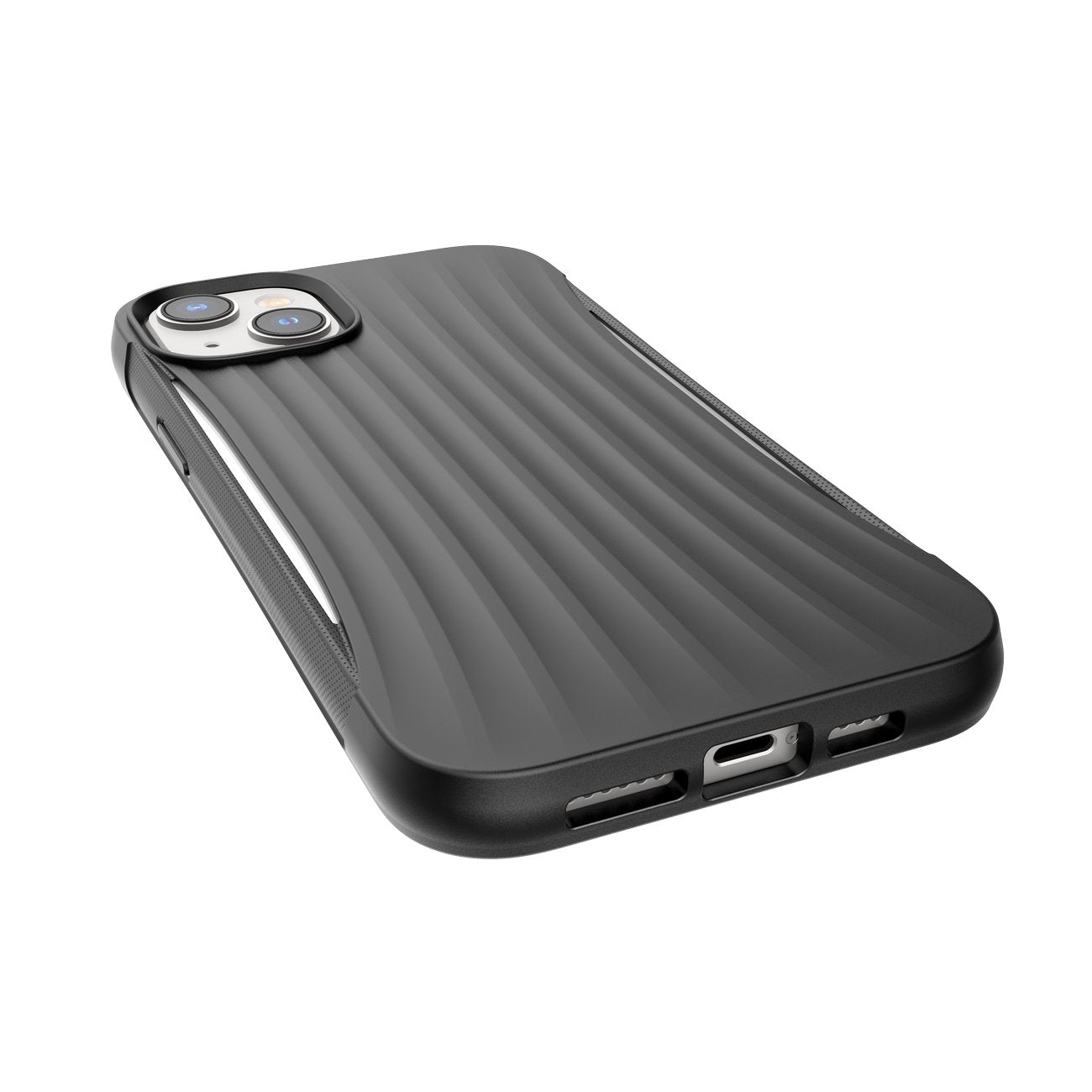 Raptic Clutch MagSafe dėklas iPhone 14 Plus – juodas