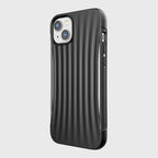 Raptic Clutch MagSafe dėklas iPhone 14 Plus – juodas