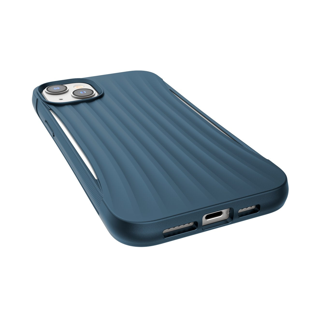 Raptic Clutch MagSafe dėklas iPhone 14 Plus – mėlynas