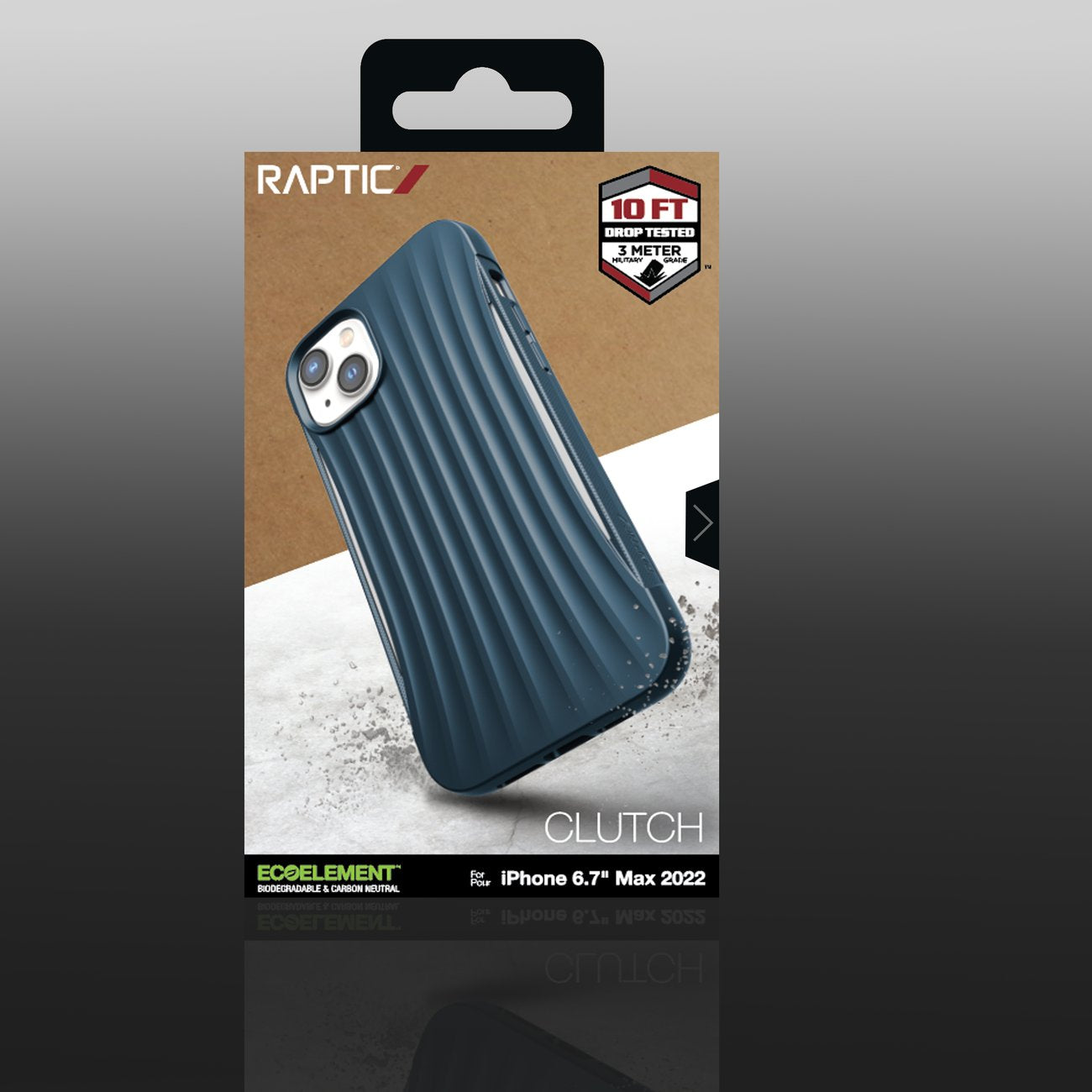 Raptic Clutch MagSafe dėklas iPhone 14 Plus – mėlynas