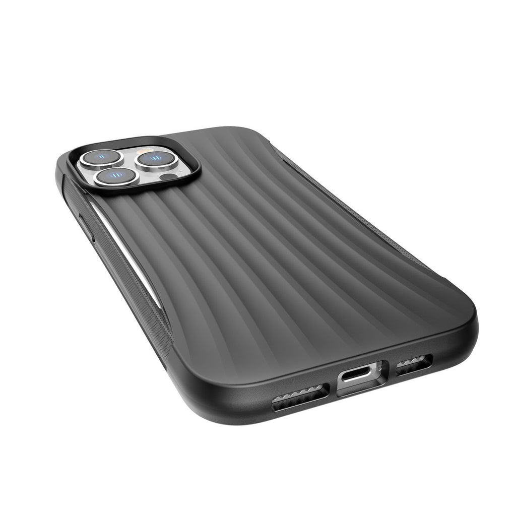 Raptic Clutch MagSafe dėklas iPhone 14 Pro – juodas