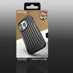 Raptic Clutch MagSafe dėklas iPhone 14 Pro – juodas