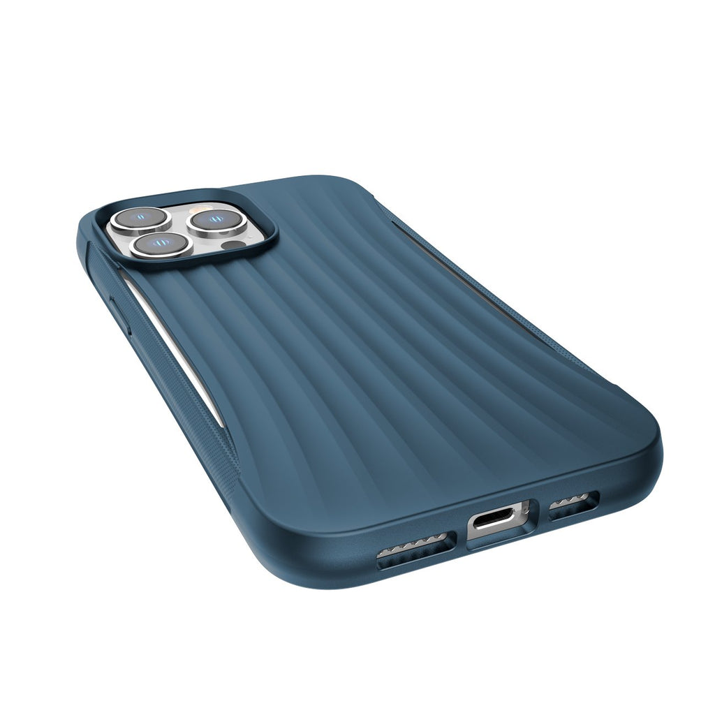 Raptic Clutch MagSafe dėklas iPhone 14 Pro – mėlynas