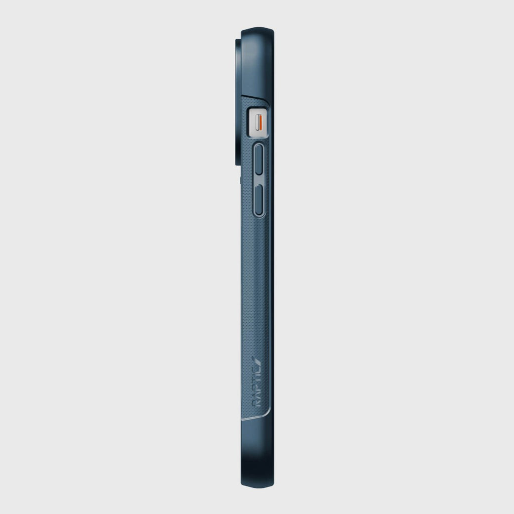 Raptic Clutch MagSafe dėklas iPhone 14 Pro – mėlynas