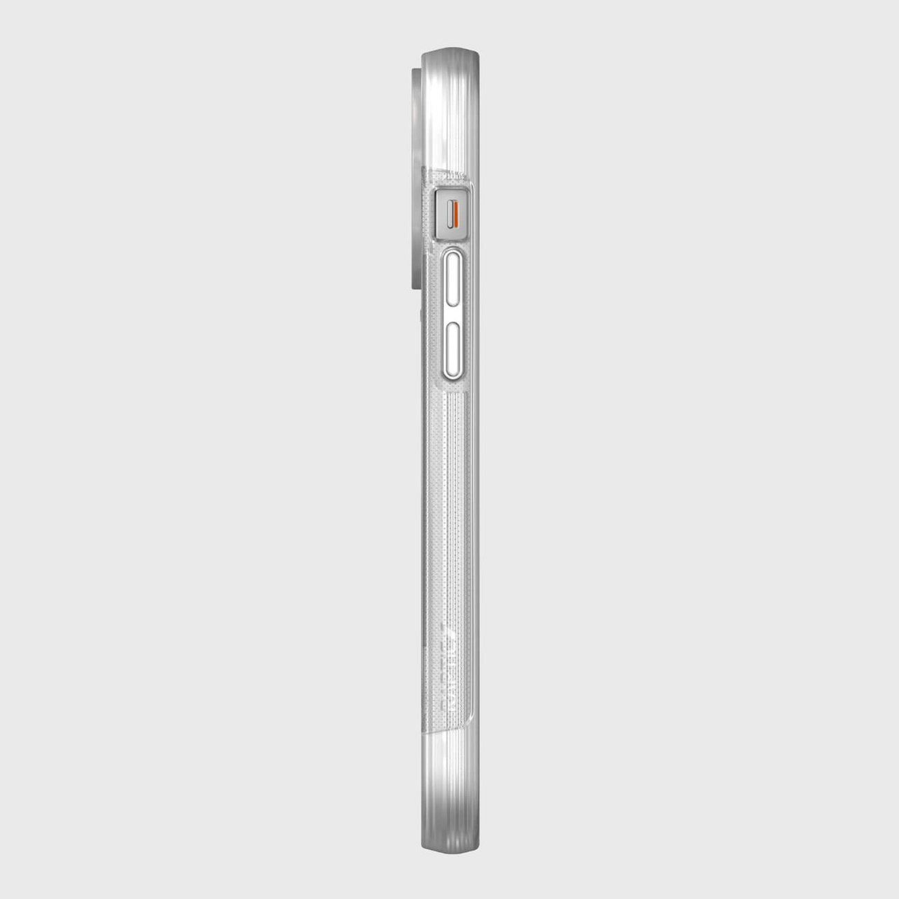 Raptic Clutch MagSafe dėklas iPhone 14 Pro Max – skaidrus