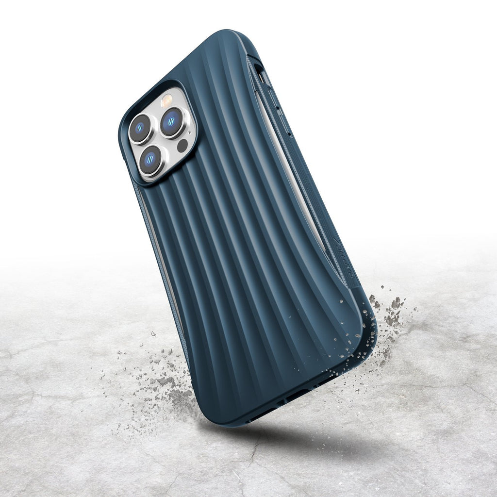 Raptic Clutch MagSafe dėklas iPhone 14 Pro Max – mėlynas