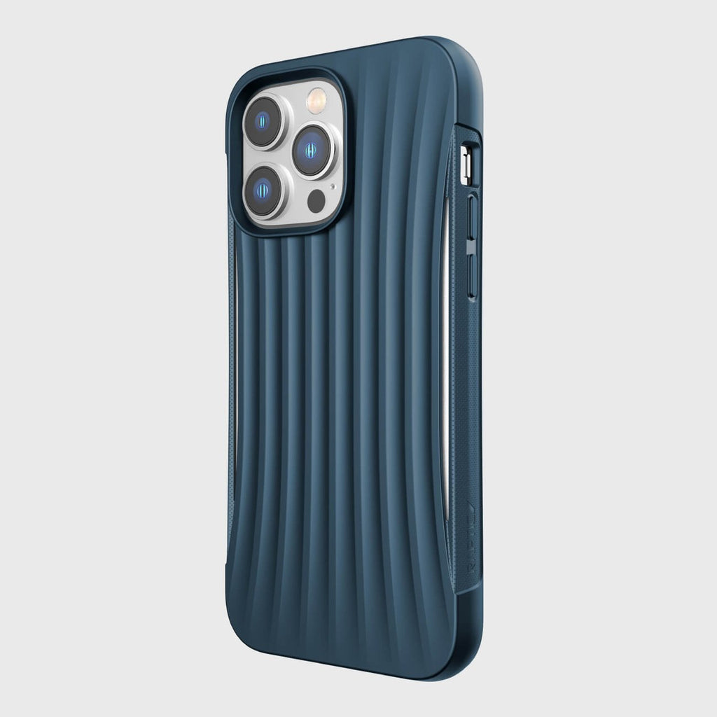 Raptic Clutch MagSafe dėklas iPhone 14 Pro Max – mėlynas