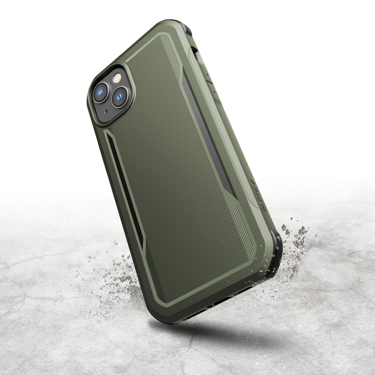 Raptic Fort Built MagSafe dėklas iPhone 14 Plus – žalias