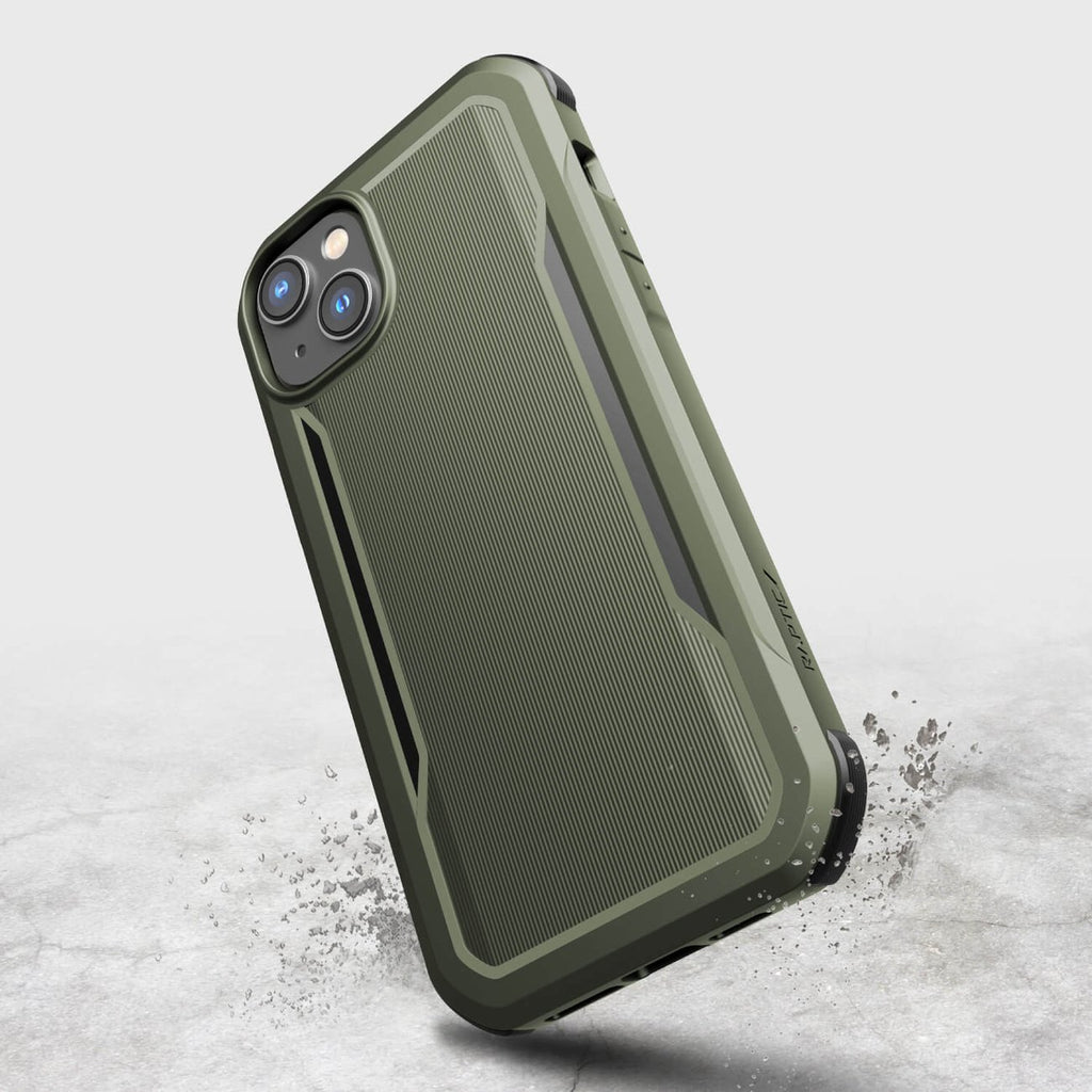 Raptic Fort Built MagSafe dėklas iPhone 14 Plus – žalias