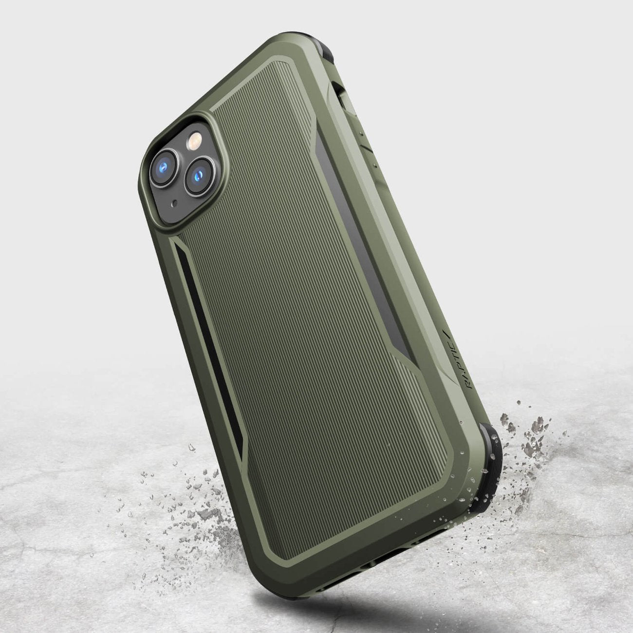 Raptic Fort Built MagSafe dėklas iPhone 14 Plus – žalias