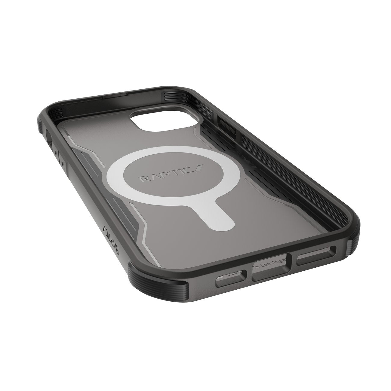 Raptic Fort Built MagSafe dėklas iPhone 14 Plus – juodas
