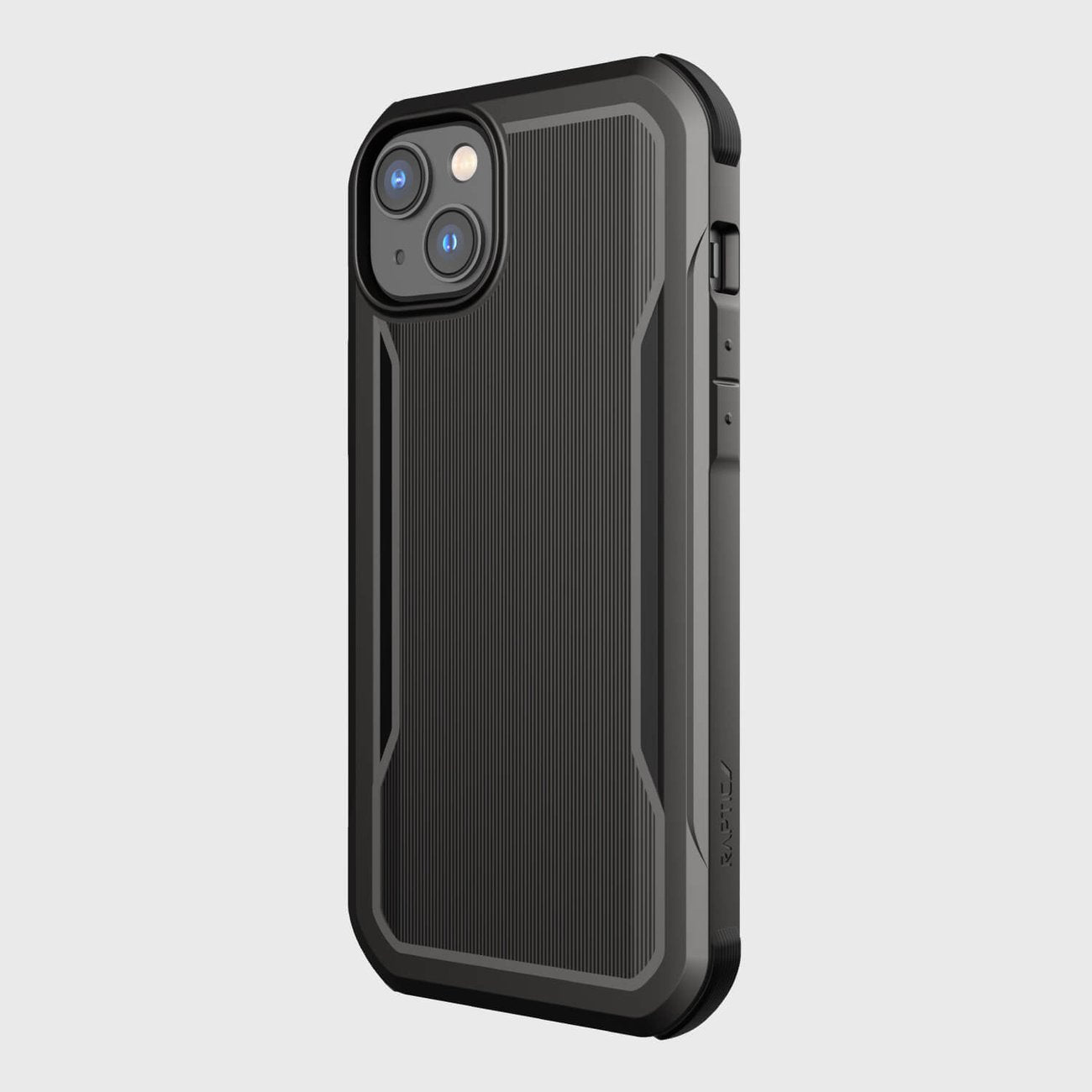 Raptic Fort Built MagSafe dėklas iPhone 14 Plus – juodas