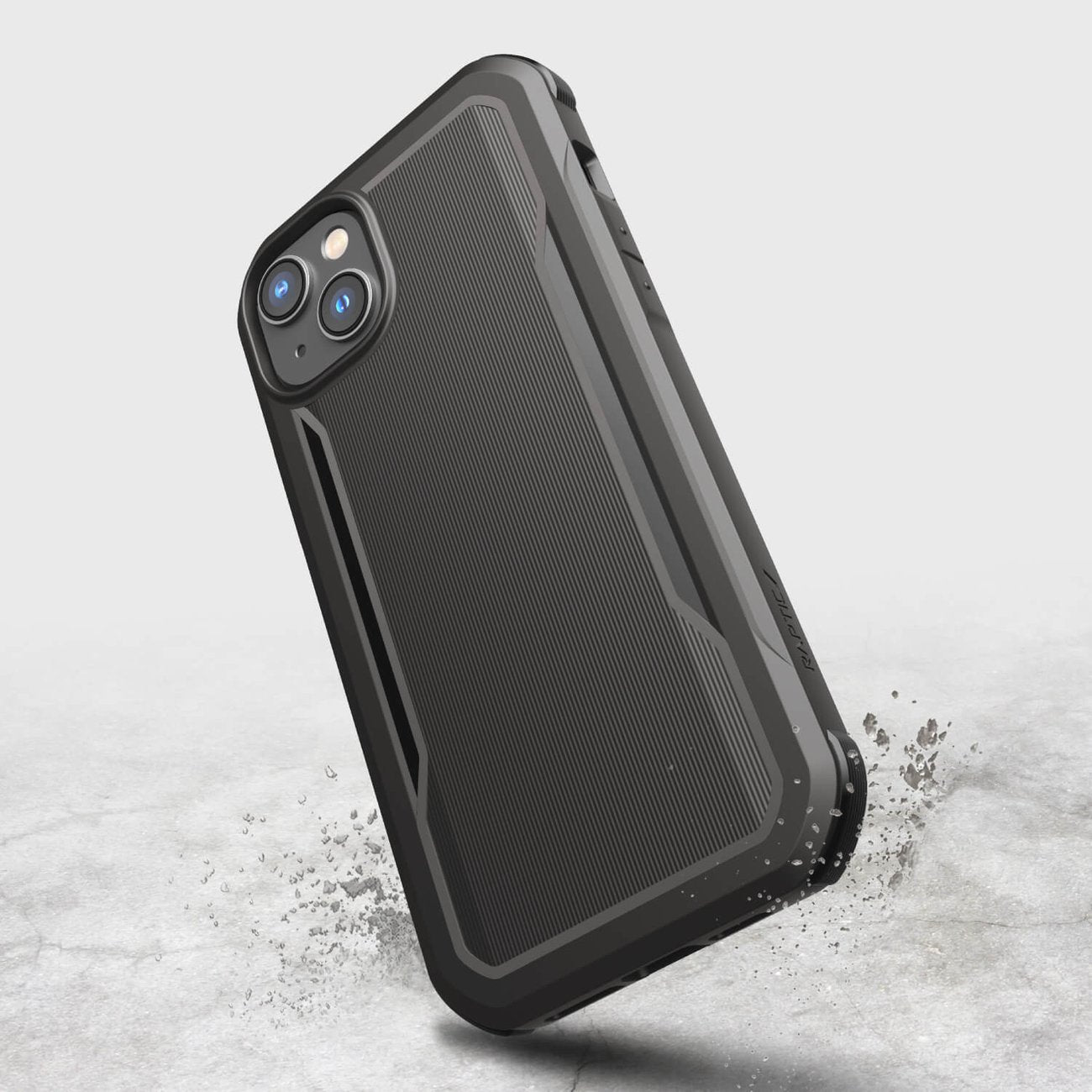 Raptic Fort Built MagSafe dėklas iPhone 14 Plus – juodas