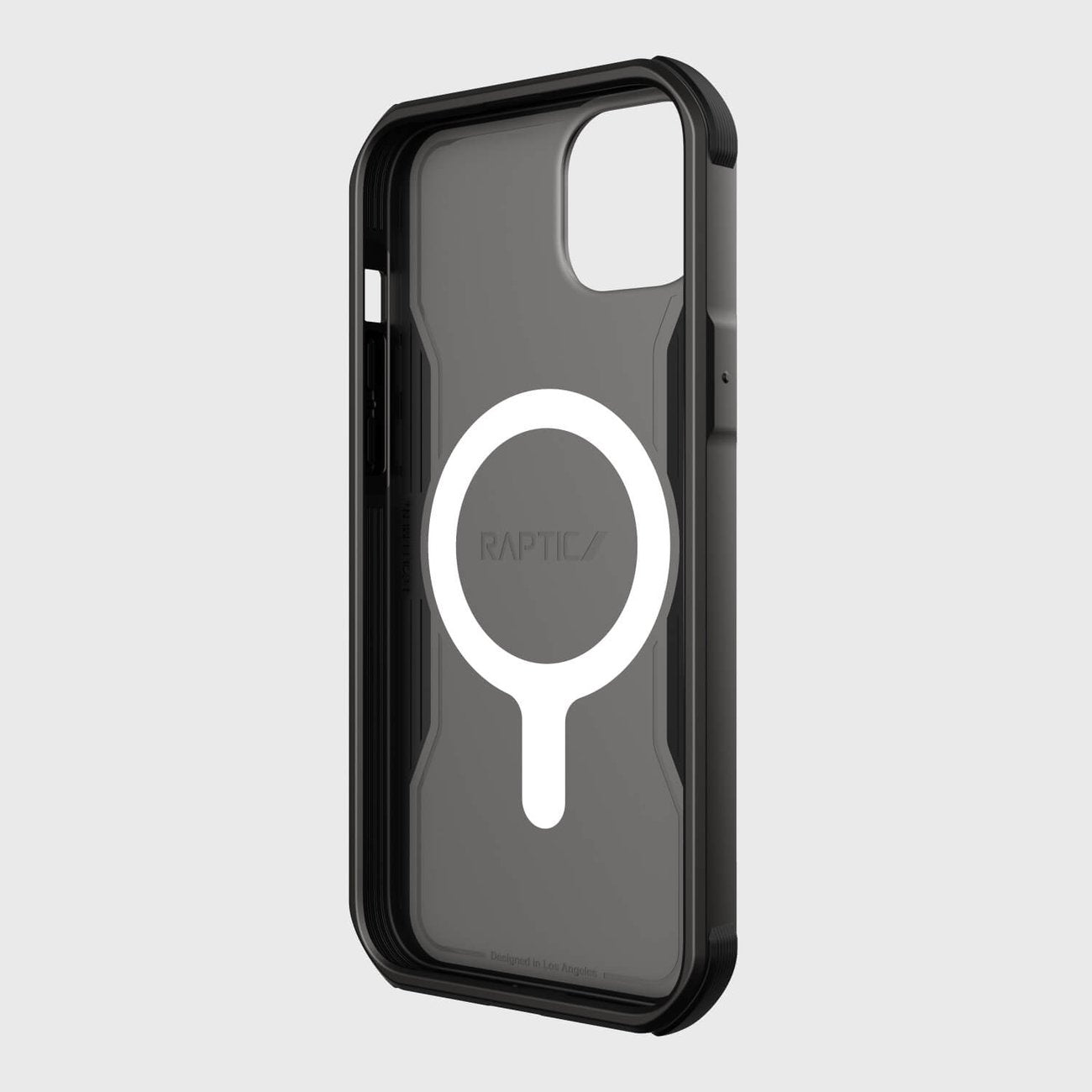 Raptic Fort Built MagSafe dėklas iPhone 14 Plus – juodas