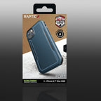 Raptic Fort MagSafe dėklas iPhone 14 Plus – mėlynas