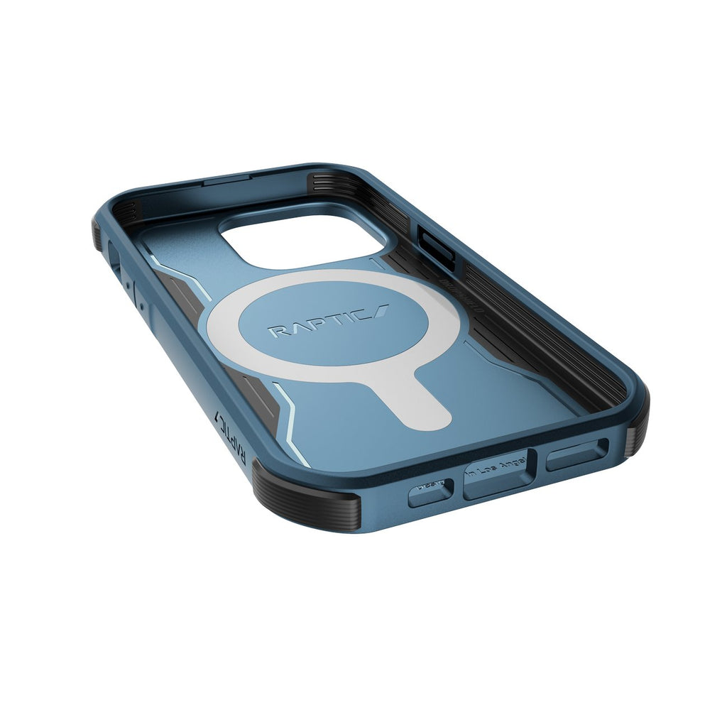 Raptic Fort MagSafe dėklas iPhone 14 Pro – mėlynas