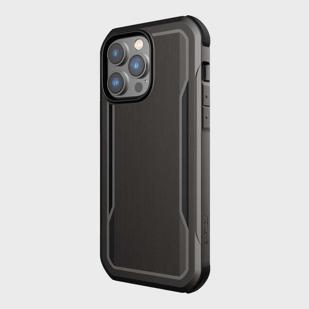 Raptic Fort dėklas iPhone 14 Pro Max su MagSafe – juodas