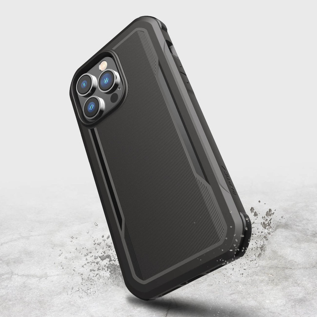Raptic Fort dėklas iPhone 14 Pro Max su MagSafe – juodas