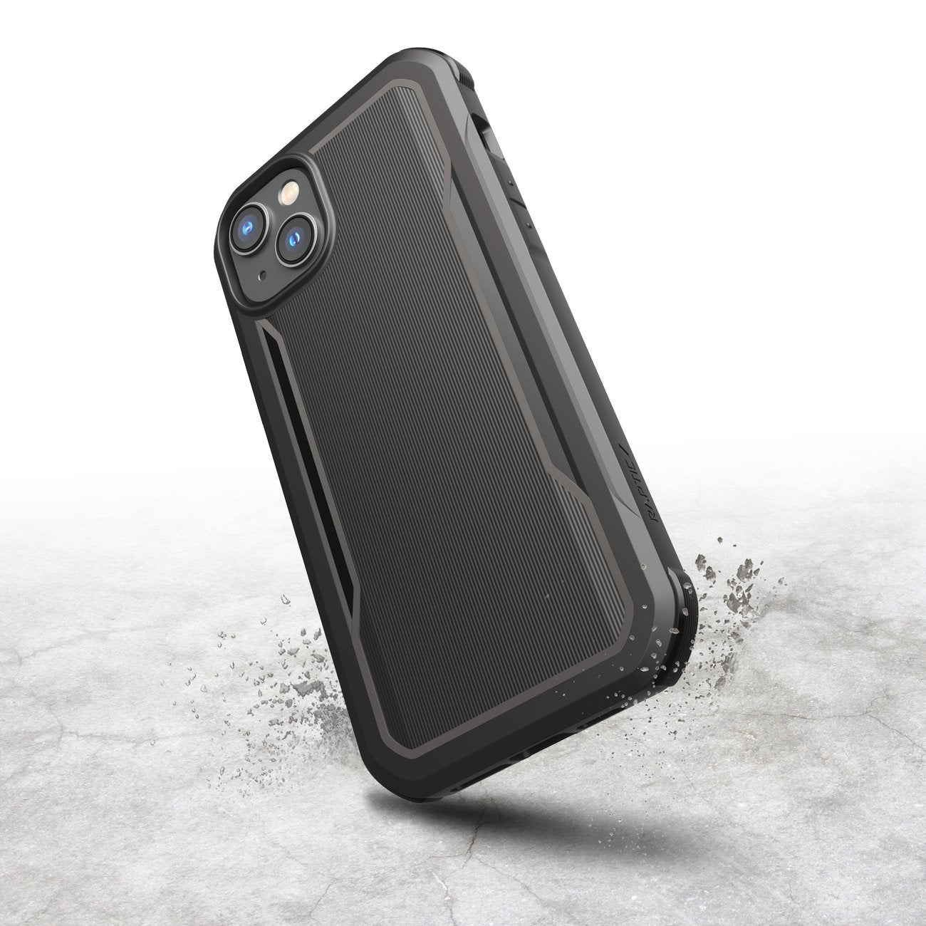 Raptic Fort dėklas iPhone 14 Pro Max su MagSafe – juodas