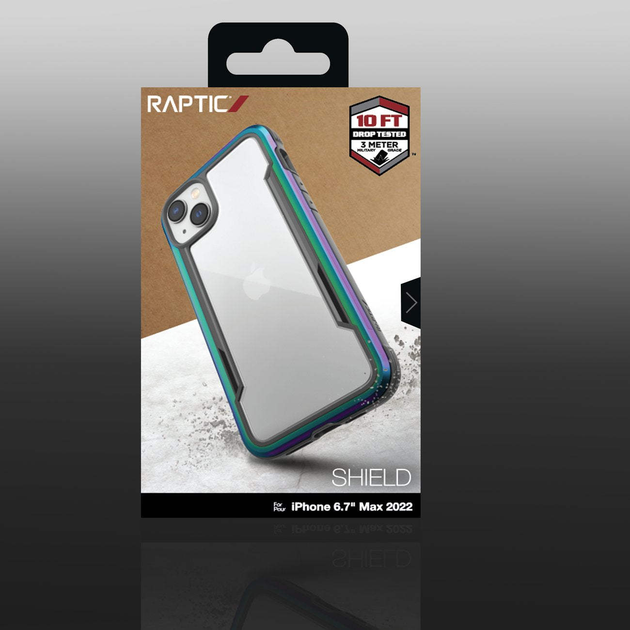 Raptic Shield MagSafe dėklas iPhone 14 Plus – opalinis
