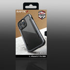 Raptic Shield šarvuotas MagSafe dėklas iPhone 14 Pro – juodas