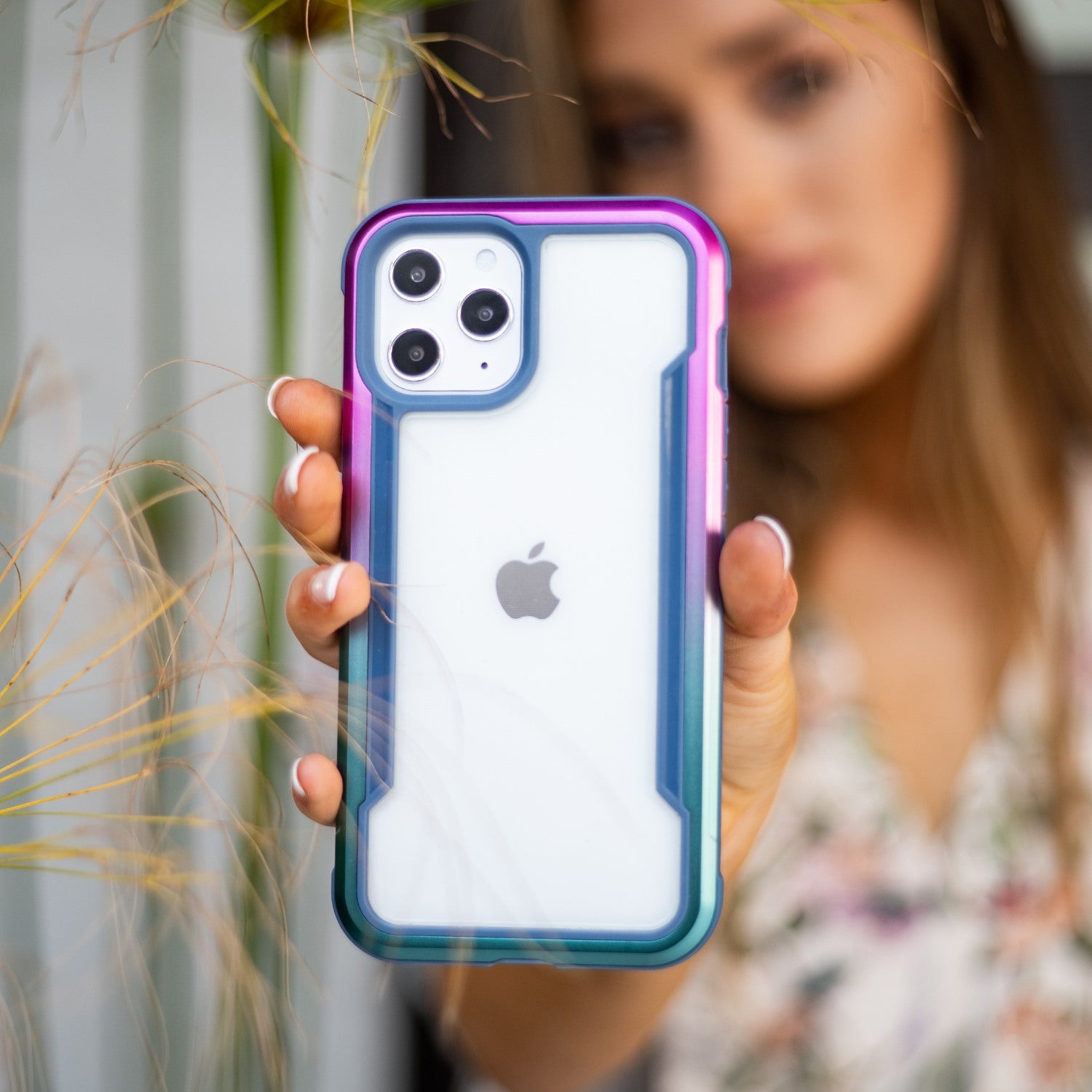 Raptic Shield MagSafe dėklas iPhone 14 Pro Max – mėlynas