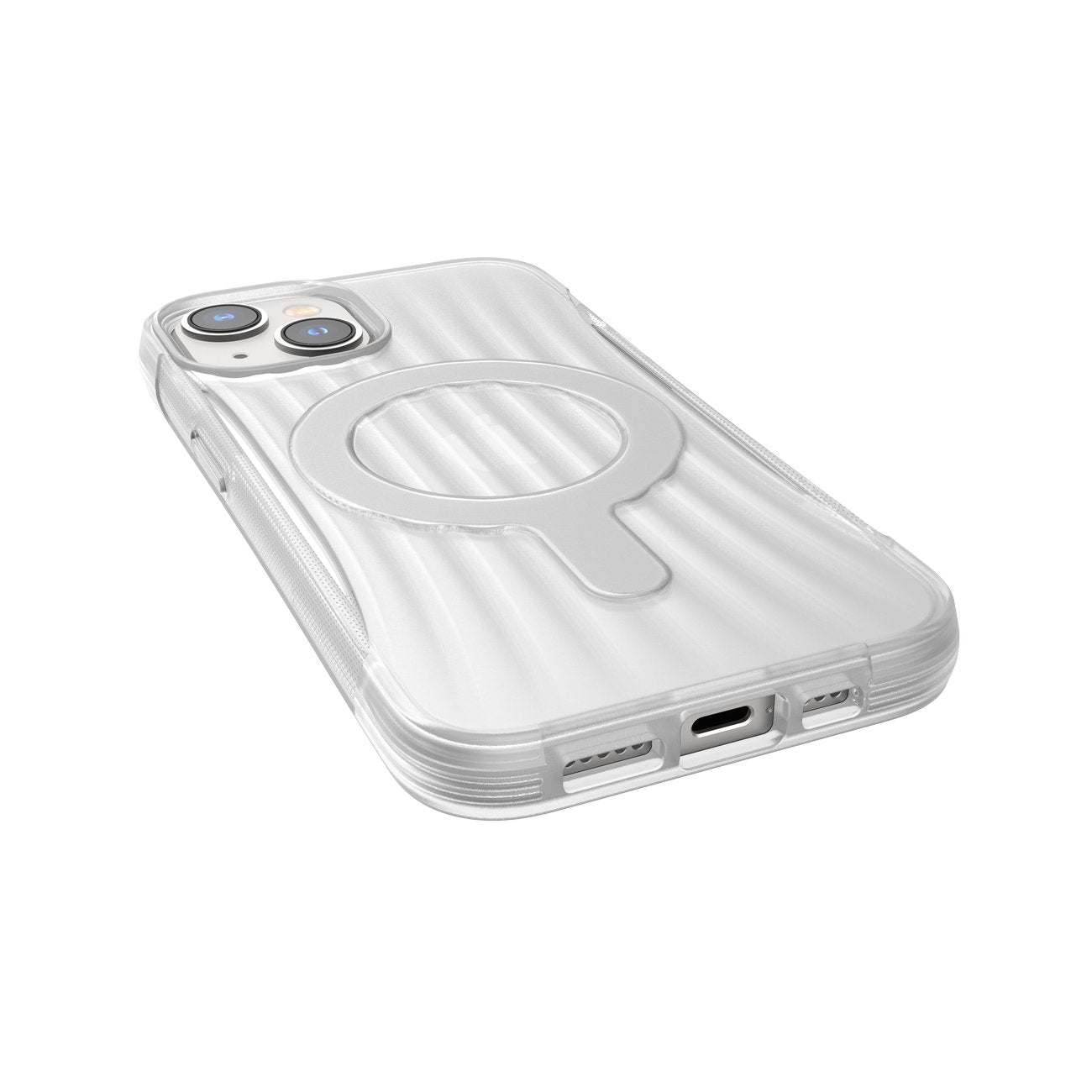 Raptic MagSafe dėklas iPhone 14 – skaidrus
