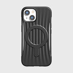 Raptic Clutch Built MagSafe dėklas iPhone 14 – juodas