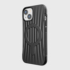 Raptic Clutch Built MagSafe dėklas iPhone 14 – juodas